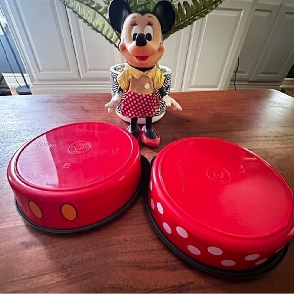 Tupperware Mickey & Minnie Mouse Storage Container Set - Picture 8 of 8